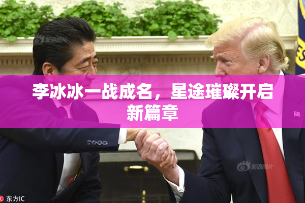李冰冰一战成名，星途璀璨开启新篇章