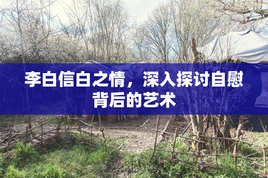李白信白之情，深入探讨自慰背后的艺术