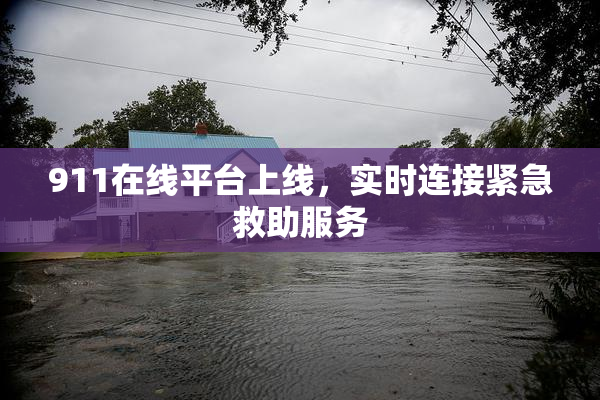 911在线平台上线，实时连接紧急救助服务