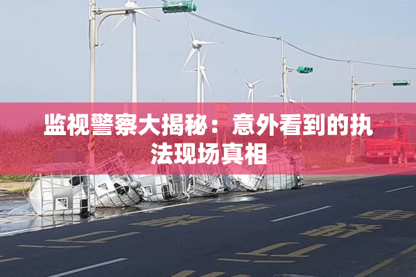 监视警察大揭秘：意外看到的执法现场真相