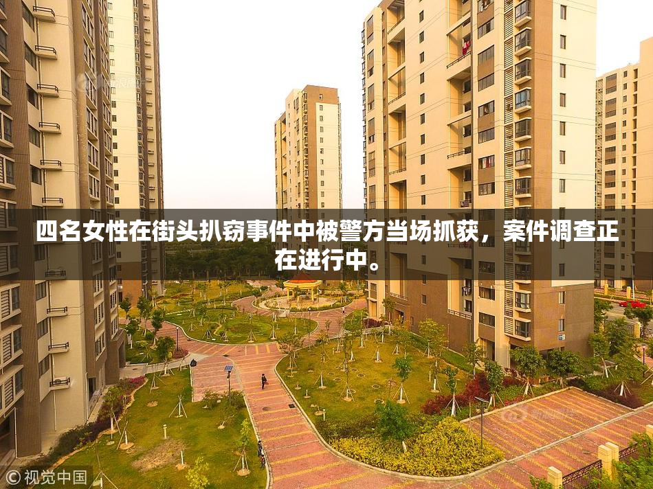 四名女性在街头扒窃事件中被警方当场抓获，案件调查正在进行中。