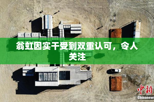 翁虹因实干受到双重认可，令人关注