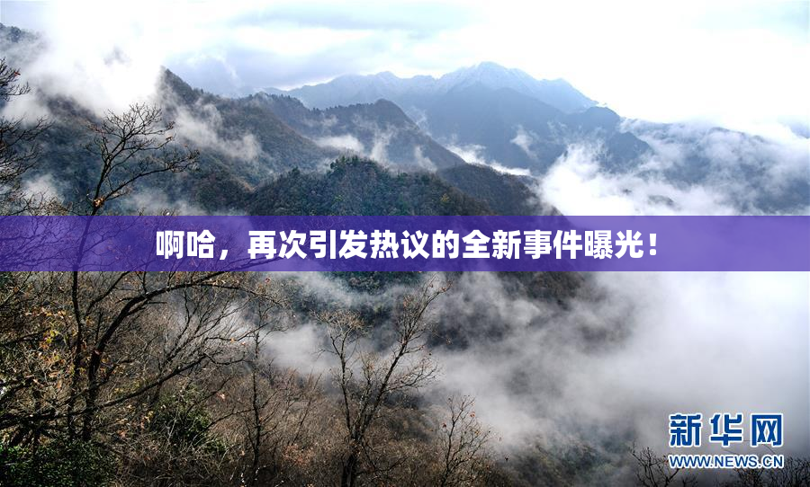 啊哈，再次引发热议的全新事件曝光！