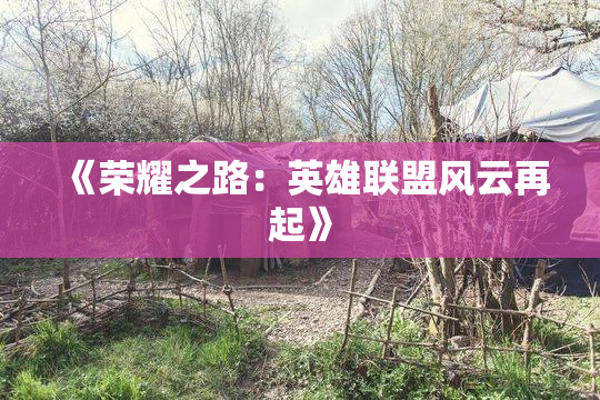 《荣耀之路：英雄联盟风云再起》