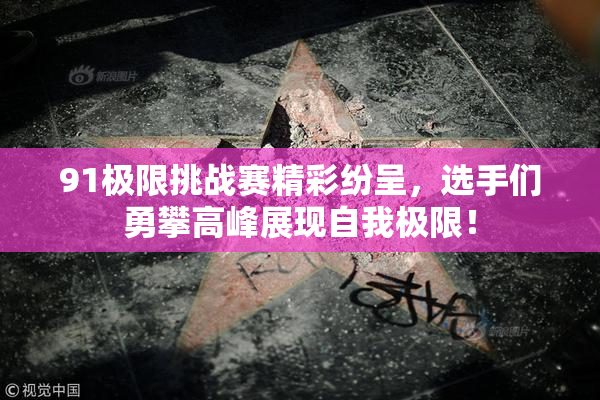 91极限挑战赛精彩纷呈，选手们勇攀高峰展现自我极限！