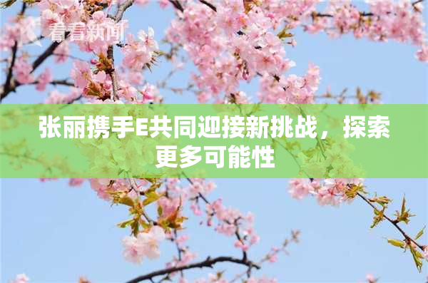 张丽携手E共同迎接新挑战，探索更多可能性