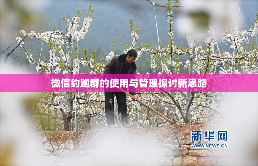 微信约跑群的使用与管理探讨新思路