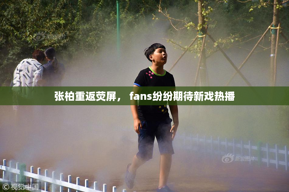 张柏重返荧屏， fans纷纷期待新戏热播