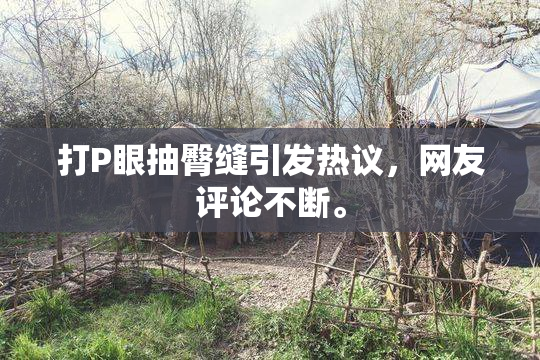 打P眼抽臀缝引发热议，网友评论不断。