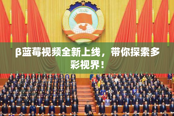 β蓝莓视频全新上线，带你探索多彩视界！