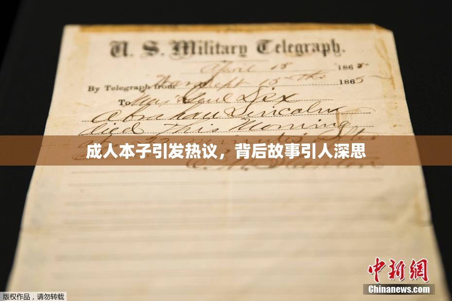 成人本子引发热议，背后故事引人深思