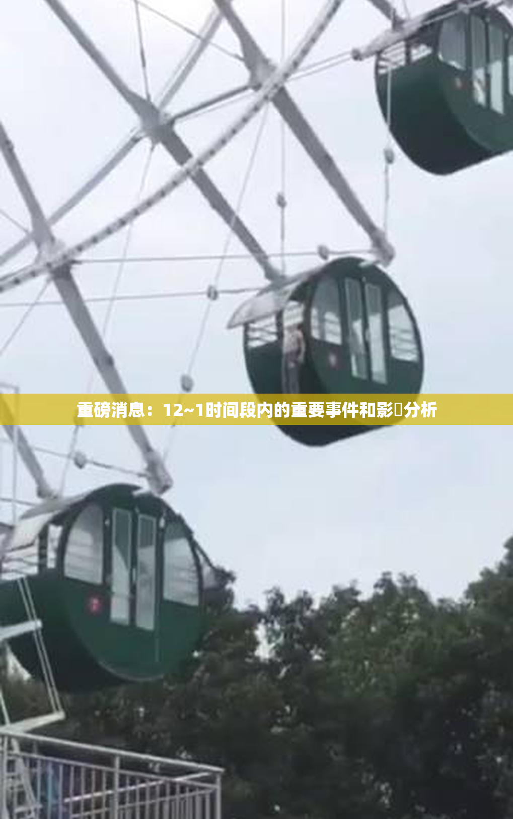 重磅消息：12~1时间段内的重要事件和影響分析