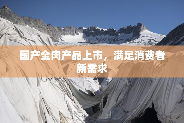 国产全肉产品上市，满足消费者新需求