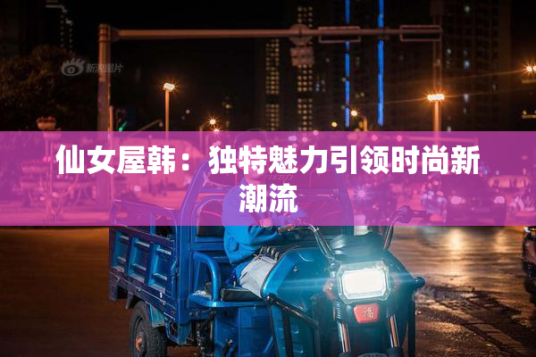 仙女屋韩：独特魅力引领时尚新潮流