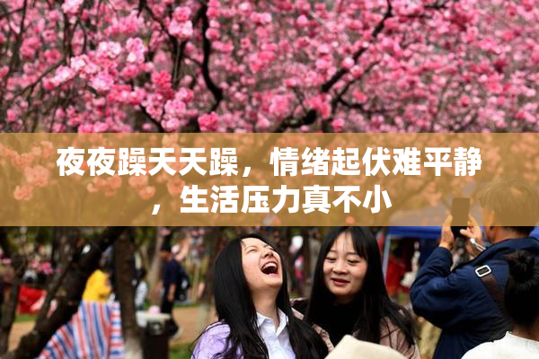 夜夜躁天天躁，情绪起伏难平静，生活压力真不小