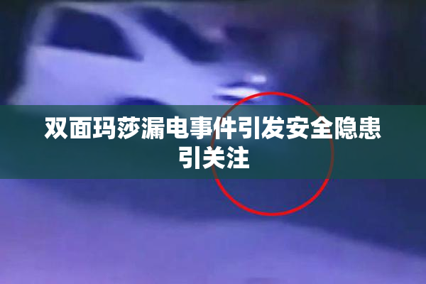 双面玛莎漏电事件引发安全隐患引关注