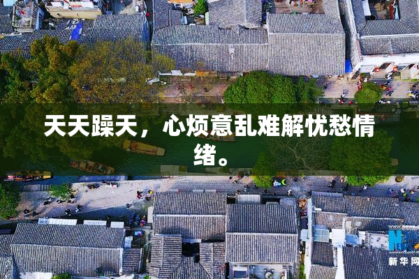 天天躁天，心烦意乱难解忧愁情绪。