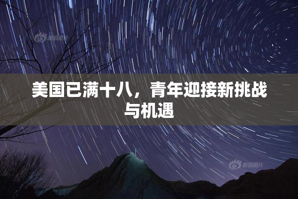 美国已满十八，青年迎接新挑战与机遇