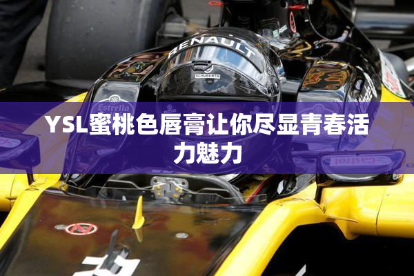 YSL蜜桃色唇膏让你尽显青春活力魅力