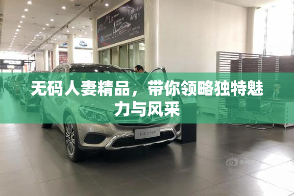 无码人妻精品，带你领略独特魅力与风采