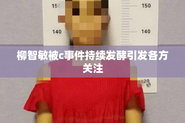 柳智敏被c事件持续发酵引发各方关注