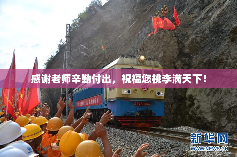 感谢老师辛勤付出，祝福您桃李满天下！