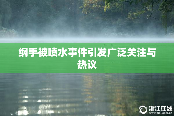 纲手被喷水事件引发广泛关注与热议