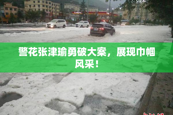 警花张津瑜勇破大案，展现巾帼风采！
