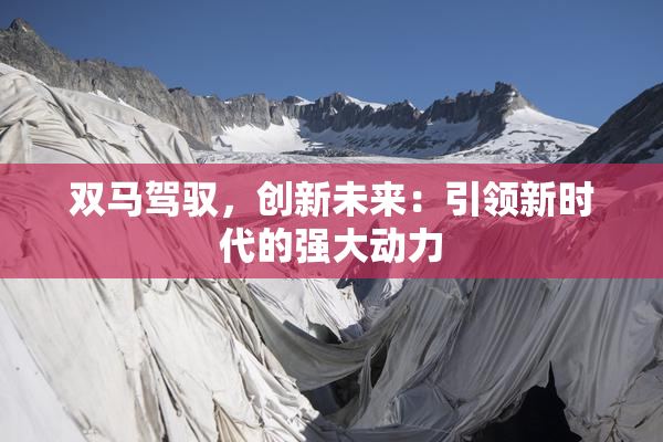 双马驾驭，创新未来：引领新时代的强大动力