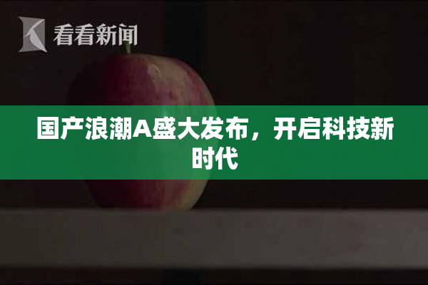 国产浪潮A盛大发布，开启科技新时代
