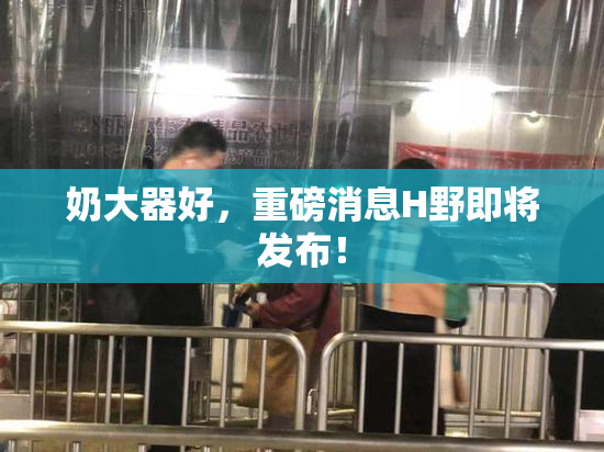 奶大器好，重磅消息H野即将发布！