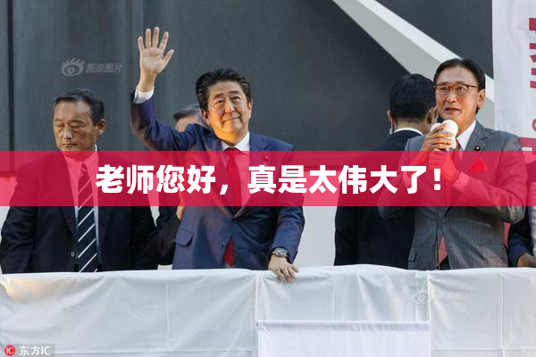 老师您好，真是太伟大了！