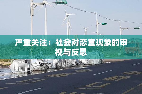 严重关注：社会对恋童现象的审视与反思