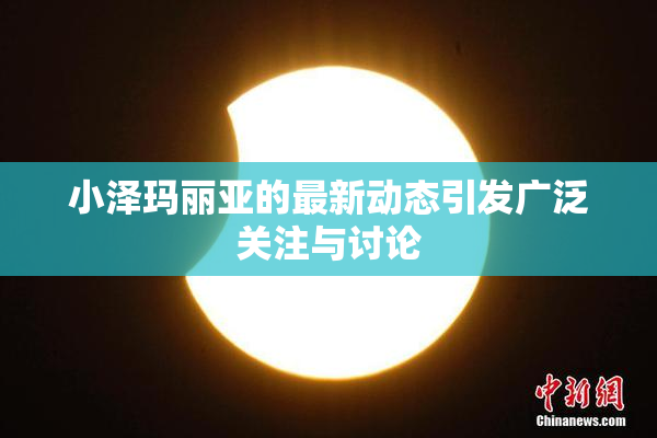 小泽玛丽亚的最新动态引发广泛关注与讨论