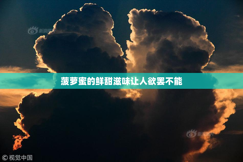 菠萝蜜的鲜甜滋味让人欲罢不能