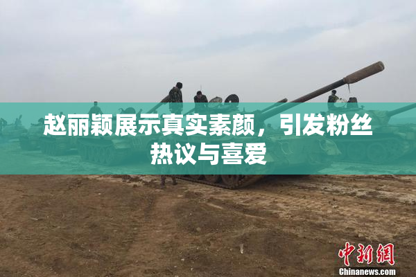 赵丽颖展示真实素颜，引发粉丝热议与喜爱