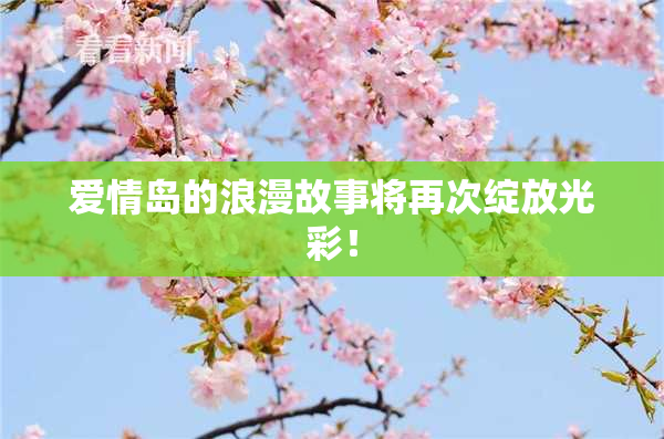 爱情岛的浪漫故事将再次绽放光彩！