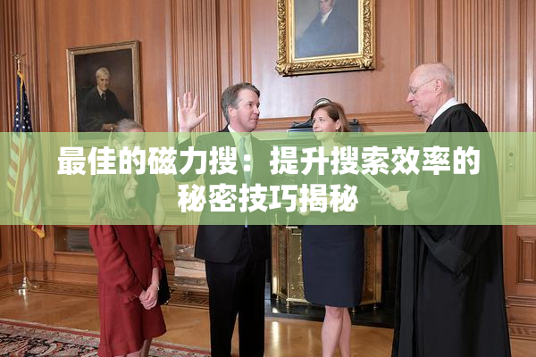 最佳的磁力搜：提升搜索效率的秘密技巧揭秘