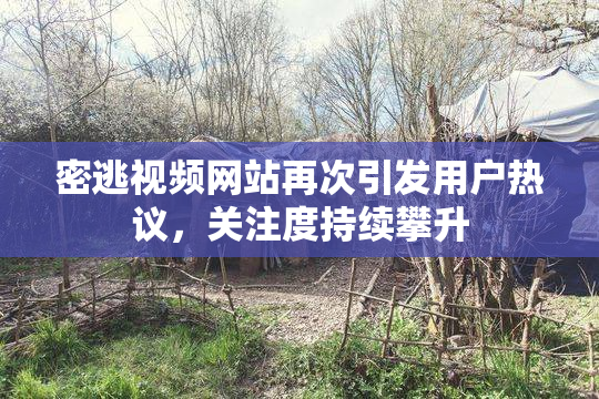 密逃视频网站再次引发用户热议，关注度持续攀升