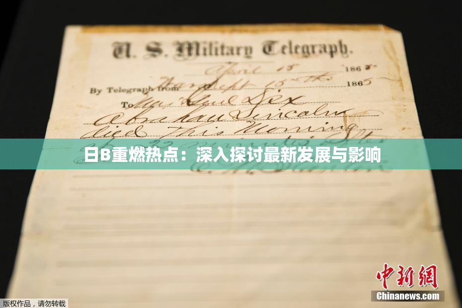 日B重燃热点：深入探讨最新发展与影响