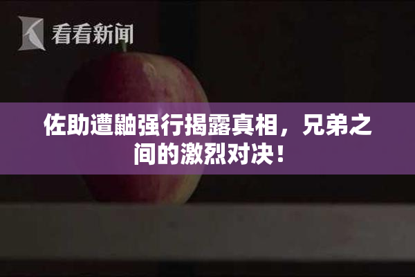 佐助遭鼬强行揭露真相，兄弟之间的激烈对决！