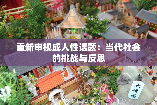 重新审视成人性话题：当代社会的挑战与反思