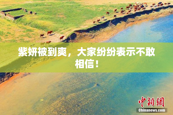 紫妍被到爽，大家纷纷表示不敢相信！