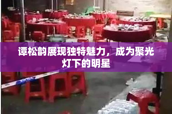 谭松韵展现独特魅力，成为聚光灯下的明星