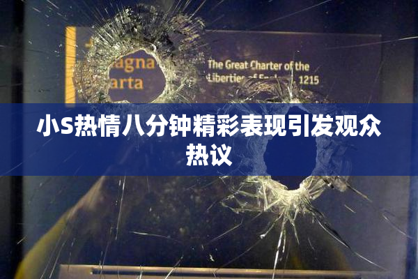 小S热情八分钟精彩表现引发观众热议