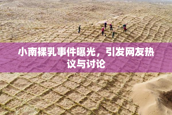 小南裸乳事件曝光，引发网友热议与讨论