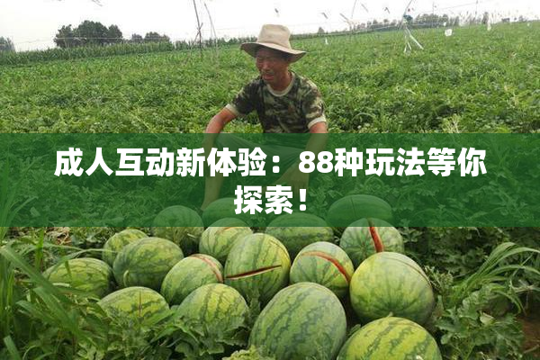 成人互动新体验：88种玩法等你探索！