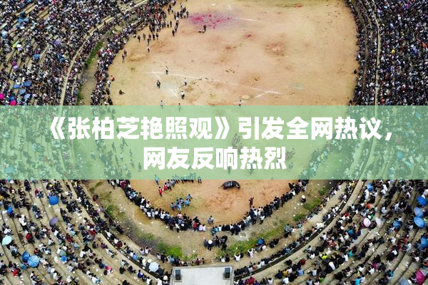 《张柏芝艳照观》引发全网热议，网友反响热烈