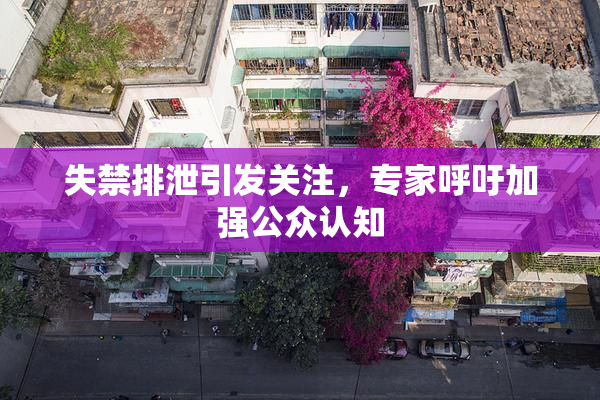 失禁排泄引发关注，专家呼吁加强公众认知