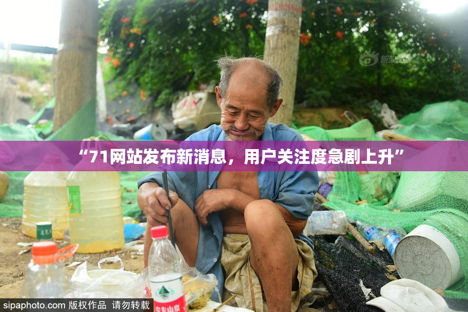 “71网站发布新消息，用户关注度急剧上升”